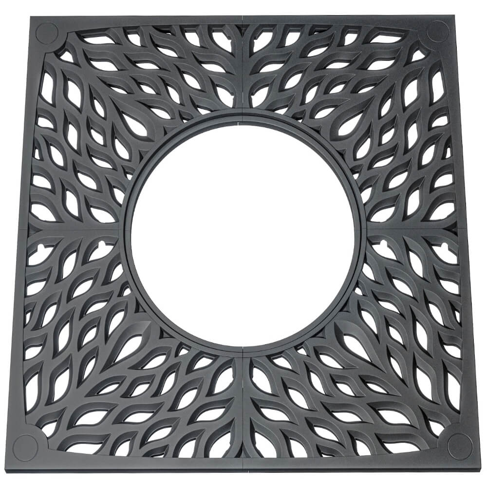 Приствольная решетка для дерева ZKING CRUST 2х2м Черная Соликамск фото