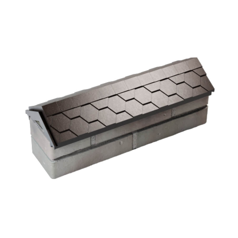 Парапет Zking Эверест Коричневый с посадкой на 0.5 кирпича (130мм) в Соликамске фото