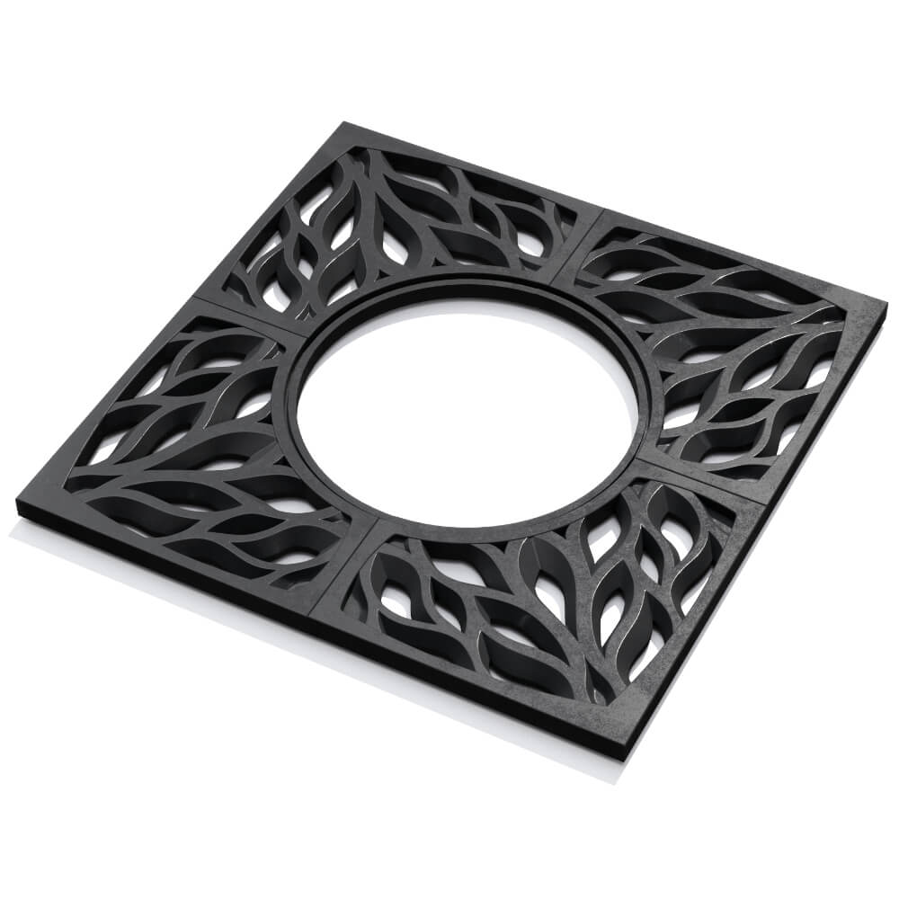 Приствольная решетка для дерева ZKING CRUST 1.2х1.2м Черная в Соликамске фото