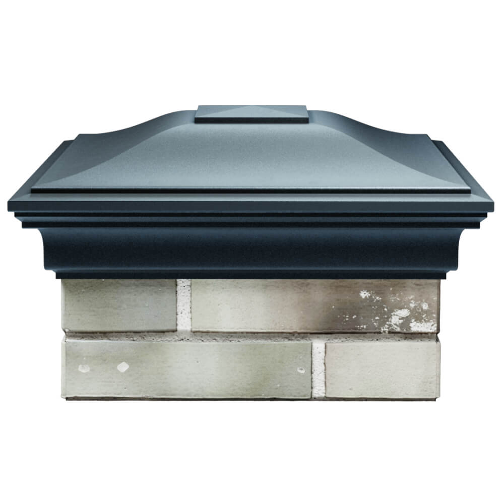 Колпак Zking Монблан Серый на столб 1.5х1.5 кирпича (385х385мм) Соликамск фото