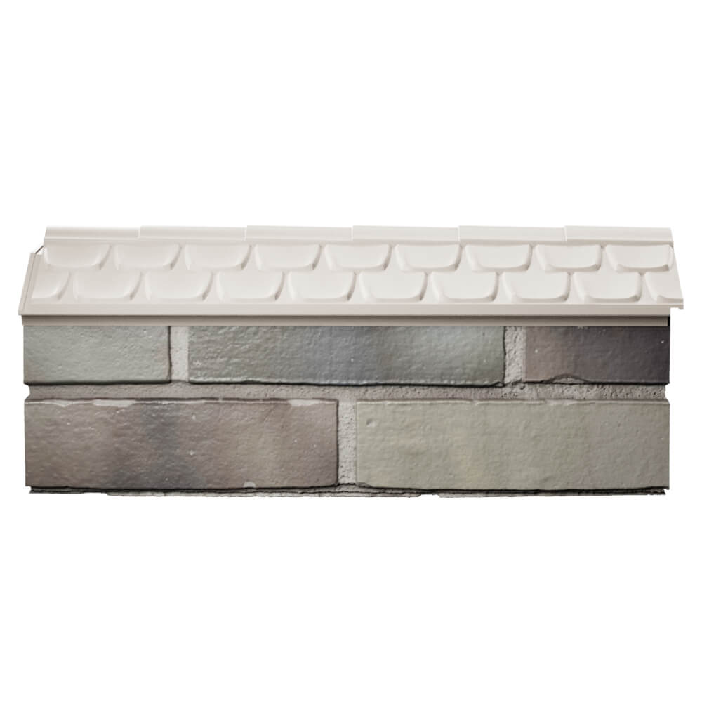 Парапет Zking Эльбрус Бежевый с посадкой на 0.5 кирпича (130мм) в Соликамске фото