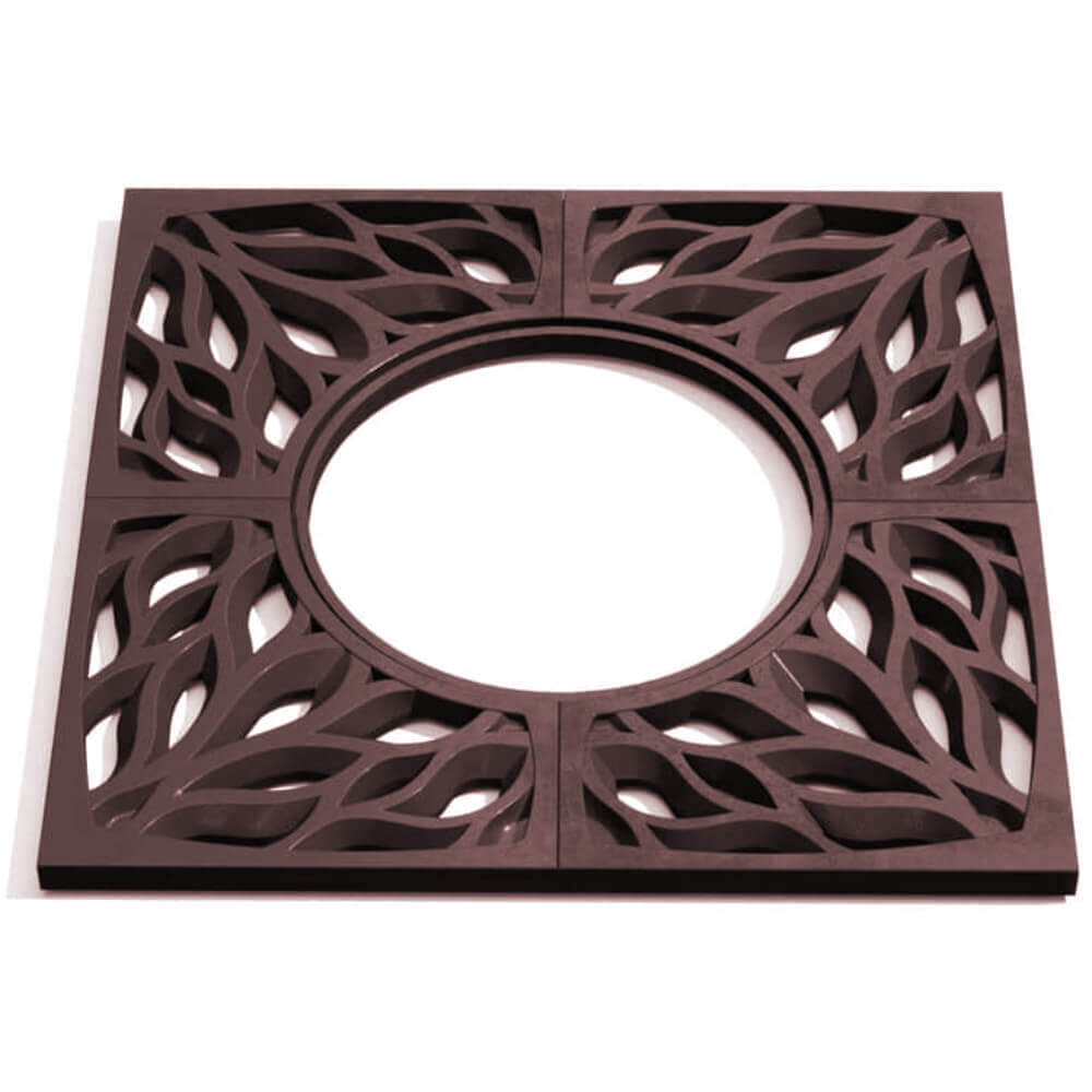 Приствольная решетка для дерева ZKING CRUST 1.2х1.2м Коричневая Соликамск фото