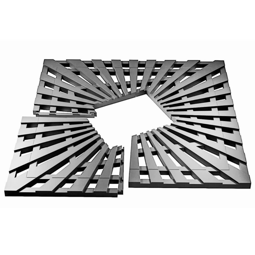 Приствольная решетка для дерева ZKING ATMOSPHERE 1.2х1.2м Серая в Соликамске фото